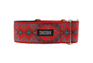 Kaelarihm koerale punane/sinine